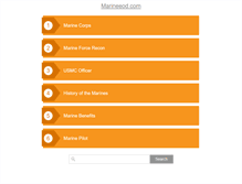 Tablet Screenshot of marineeod.com